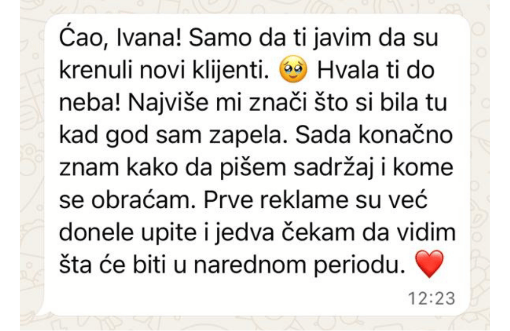 Poruka čitaoca Marketing azbuke