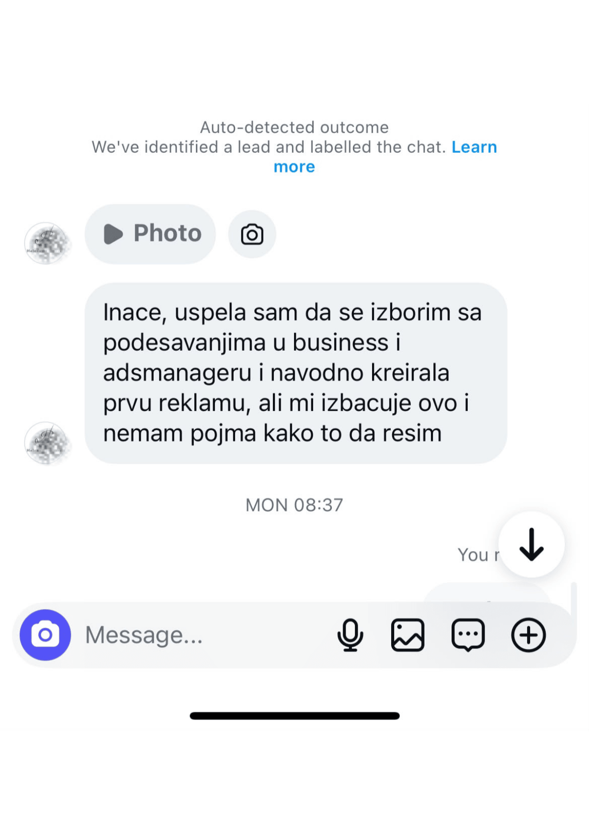 Poruka podrške čitaocu Marketing Azbuke